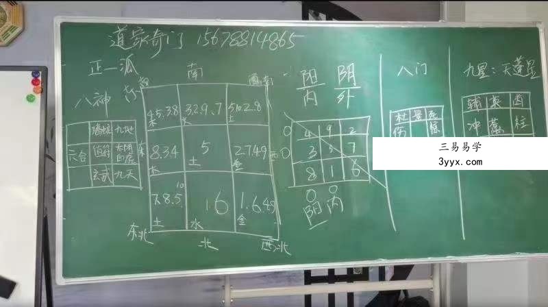 善天道道家奇门初级班视频18集+课件 资料图片
