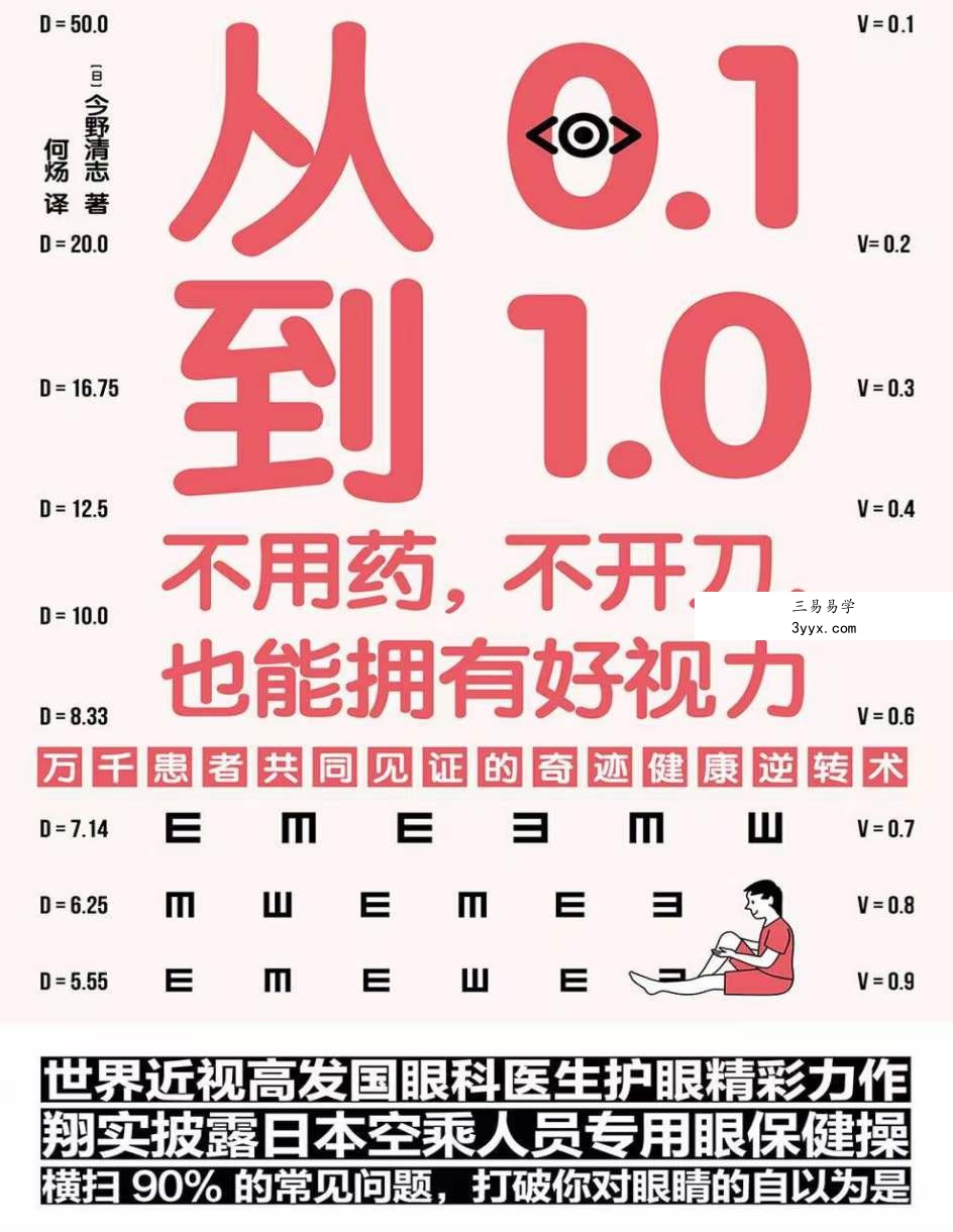 从0.1到1.0 不用药,不开刀,也能拥有好视力 资料图片