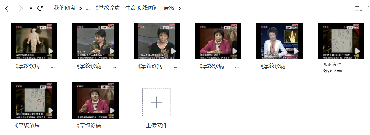 王晨霞《掌纹诊病》 资料图片