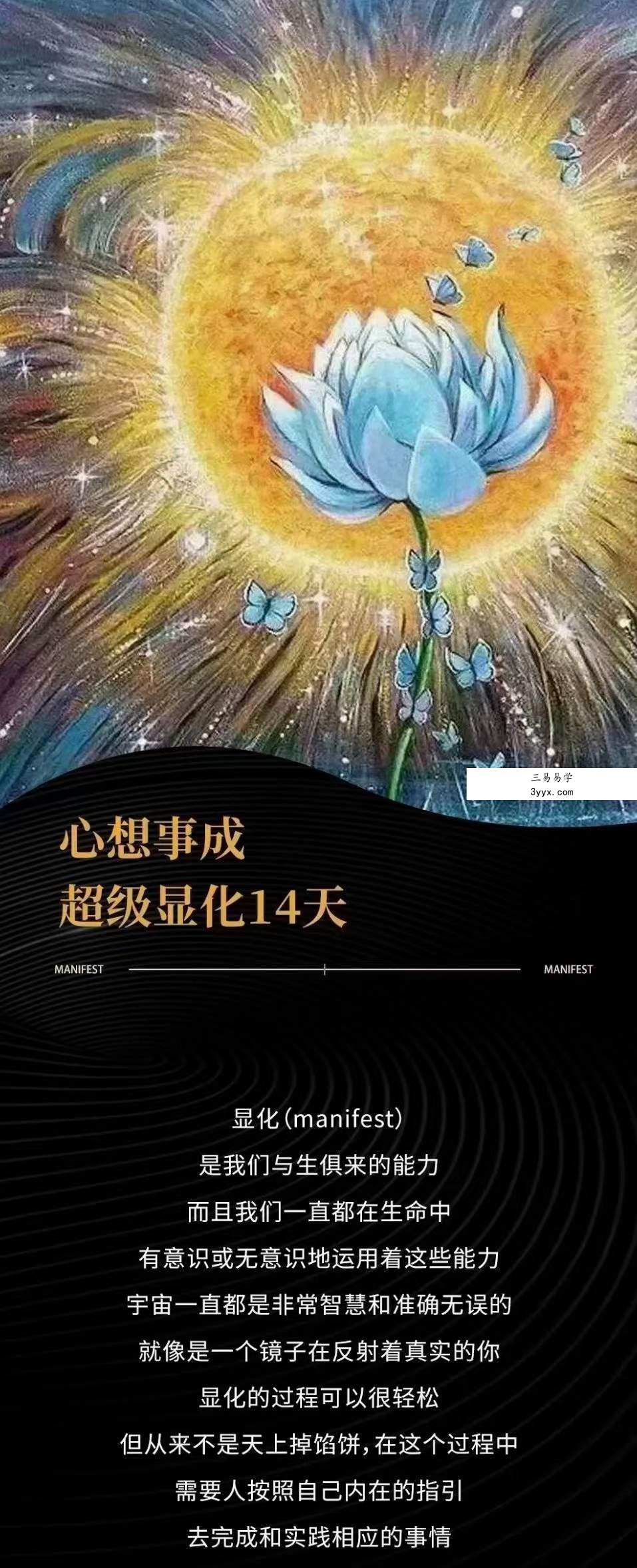 宋伟丽 心想事成超级显化 14天 资料图片