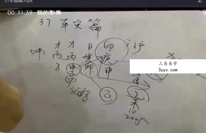 辛语盲派八字课程全集41集 资料图片
