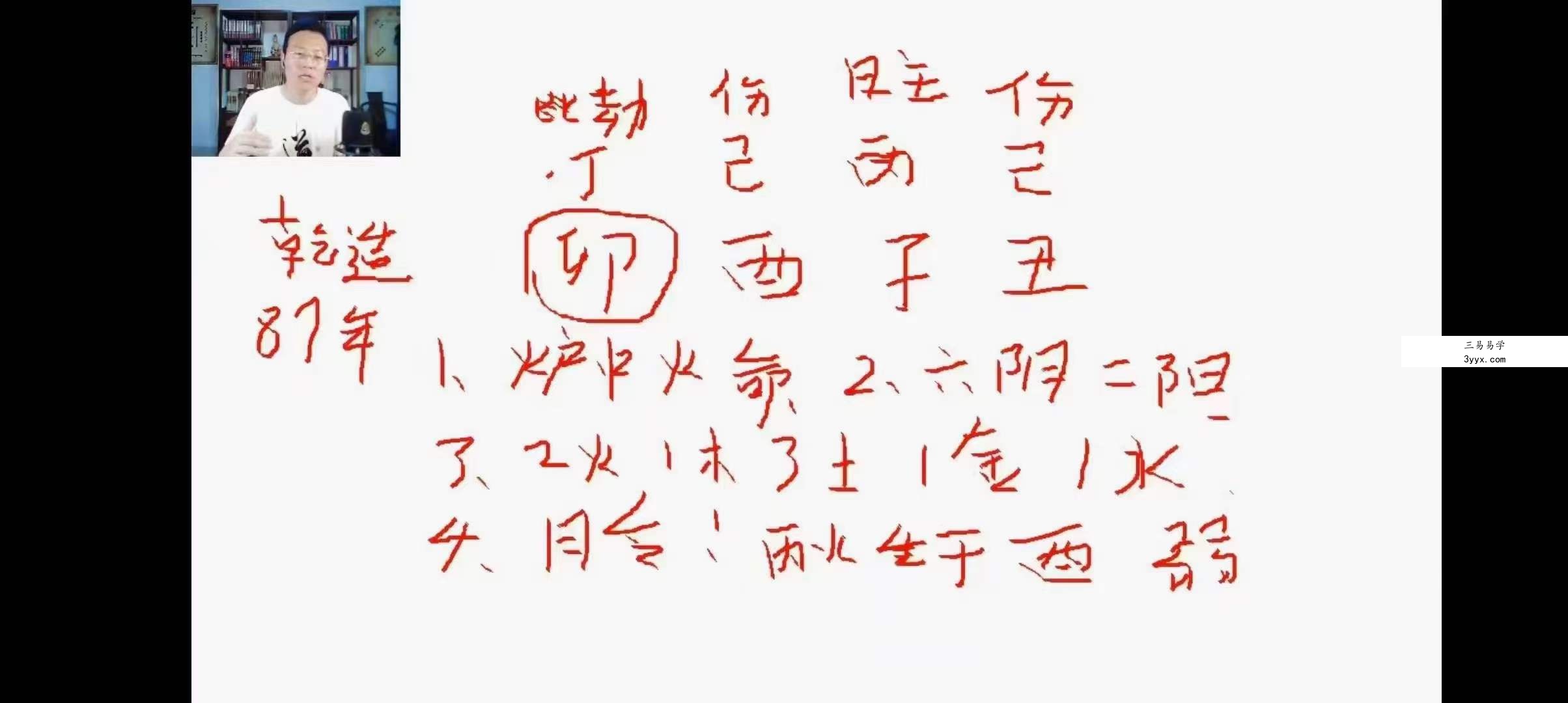 程传明 铁口断八字高级班5集 资料图片