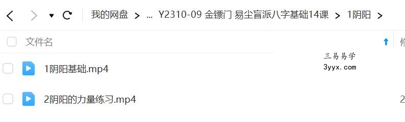 金镖门 易尘盲派八字基础14课 资料图片