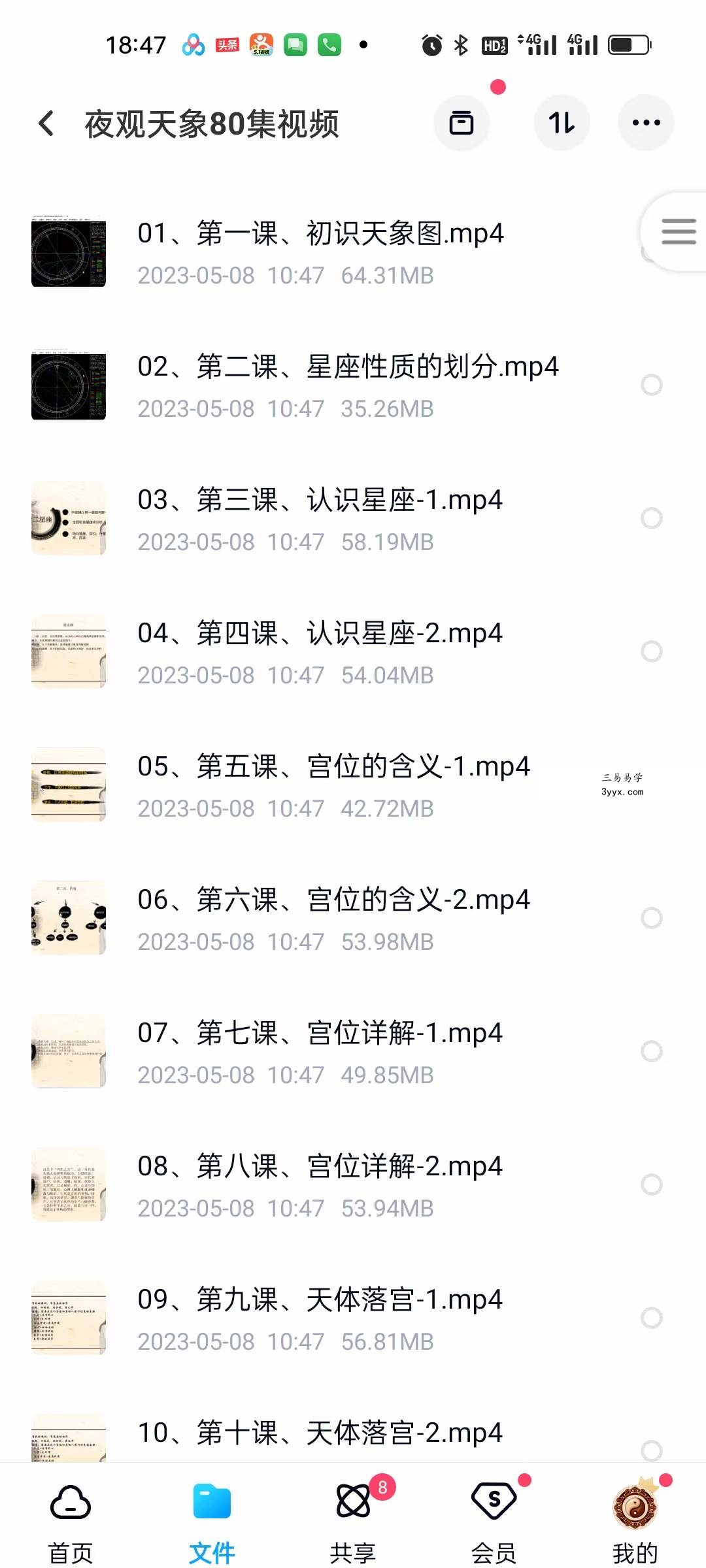 茧化派占星夜观天象80集 资料图片