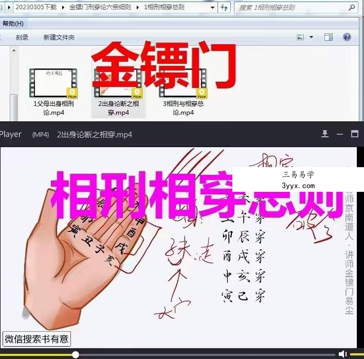 金镖门流年细断之刑穿总论金镖门刑穿论六亲细则 资料图片