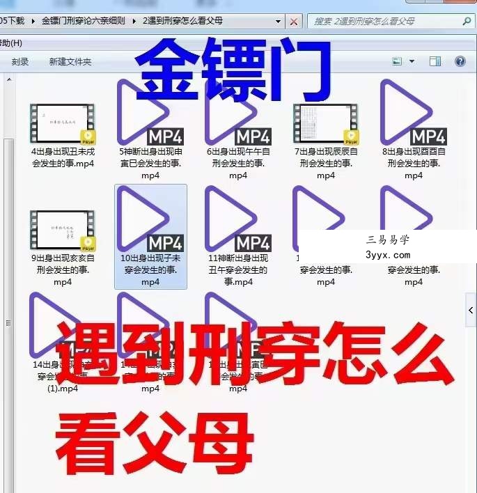 金镖门流年细断之刑穿总论金镖门刑穿论六亲细则 资料图片