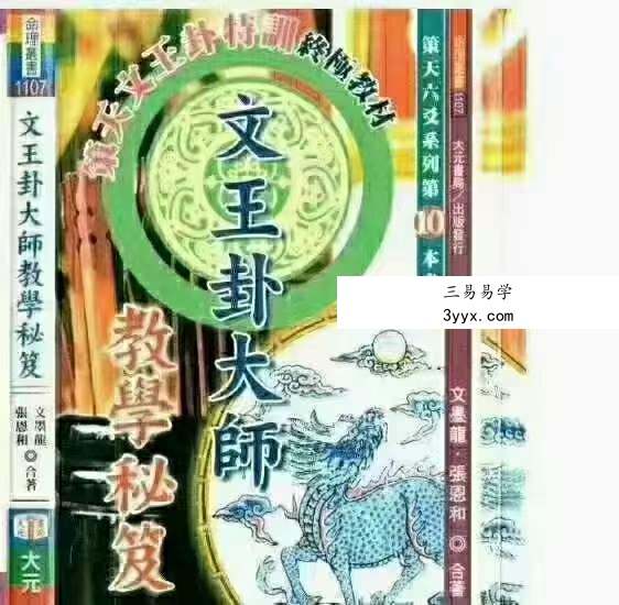 文墨龙策天六爻11本 资料图片