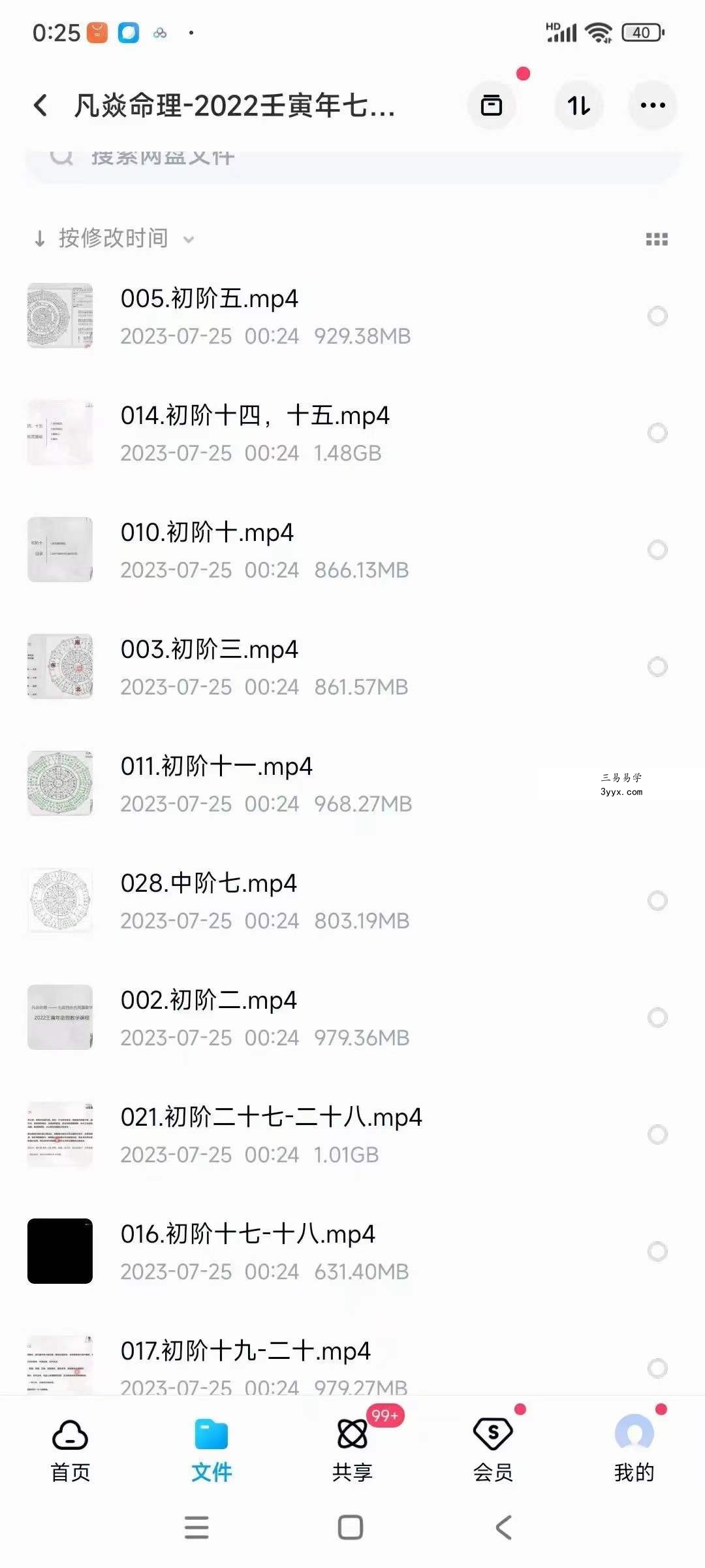 凡焱命理 2022壬寅年七政四余传承课 资料图片