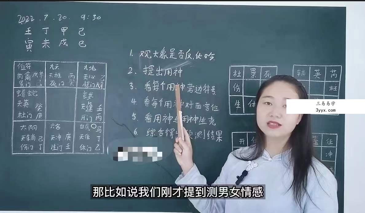 张三锦阳盘奇门课程视频98集 资料图片