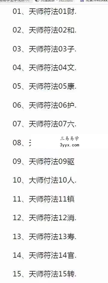 《易圣乾坤天师符法》16集 资料图片
