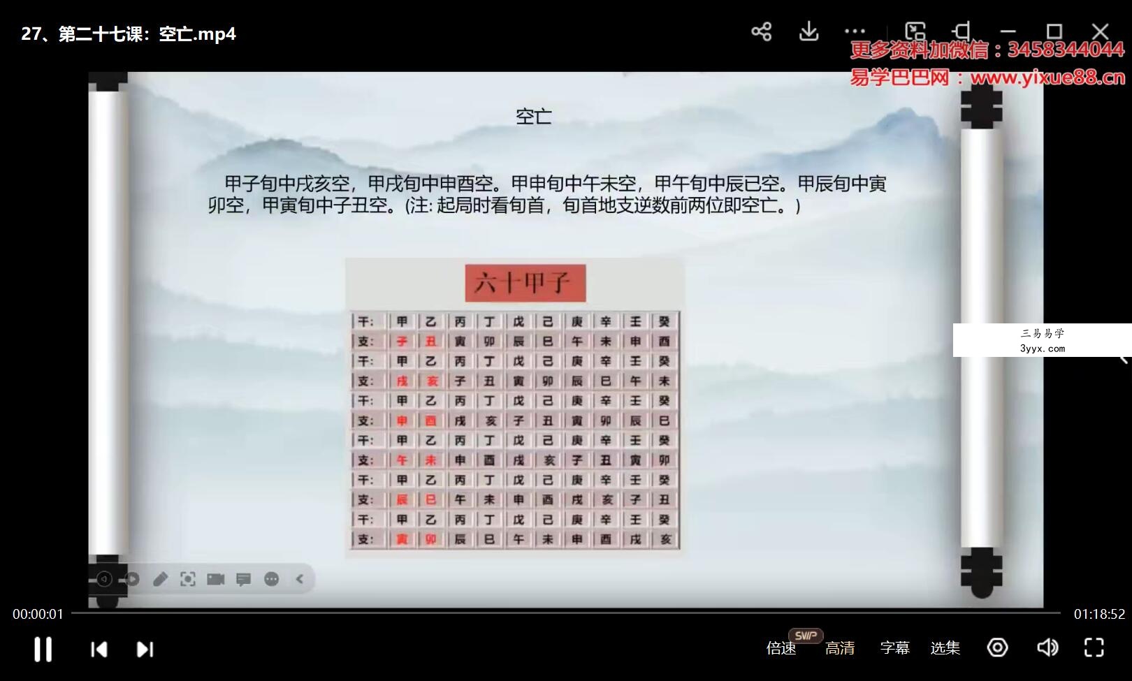《子策先生奇门遁甲》35集 资料图片