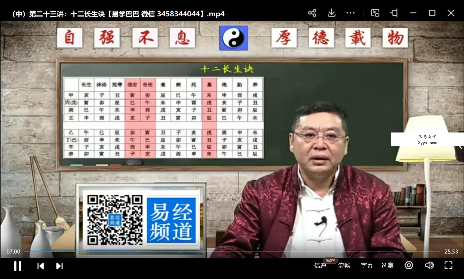 李德 四柱八字初中高级班 资料图片