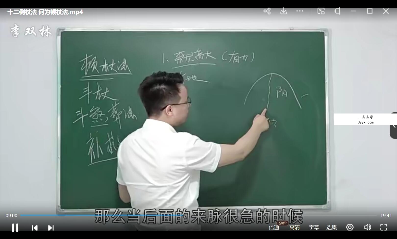 李双林 十二倒杖法 12集 夸克网盘下载 资料图片