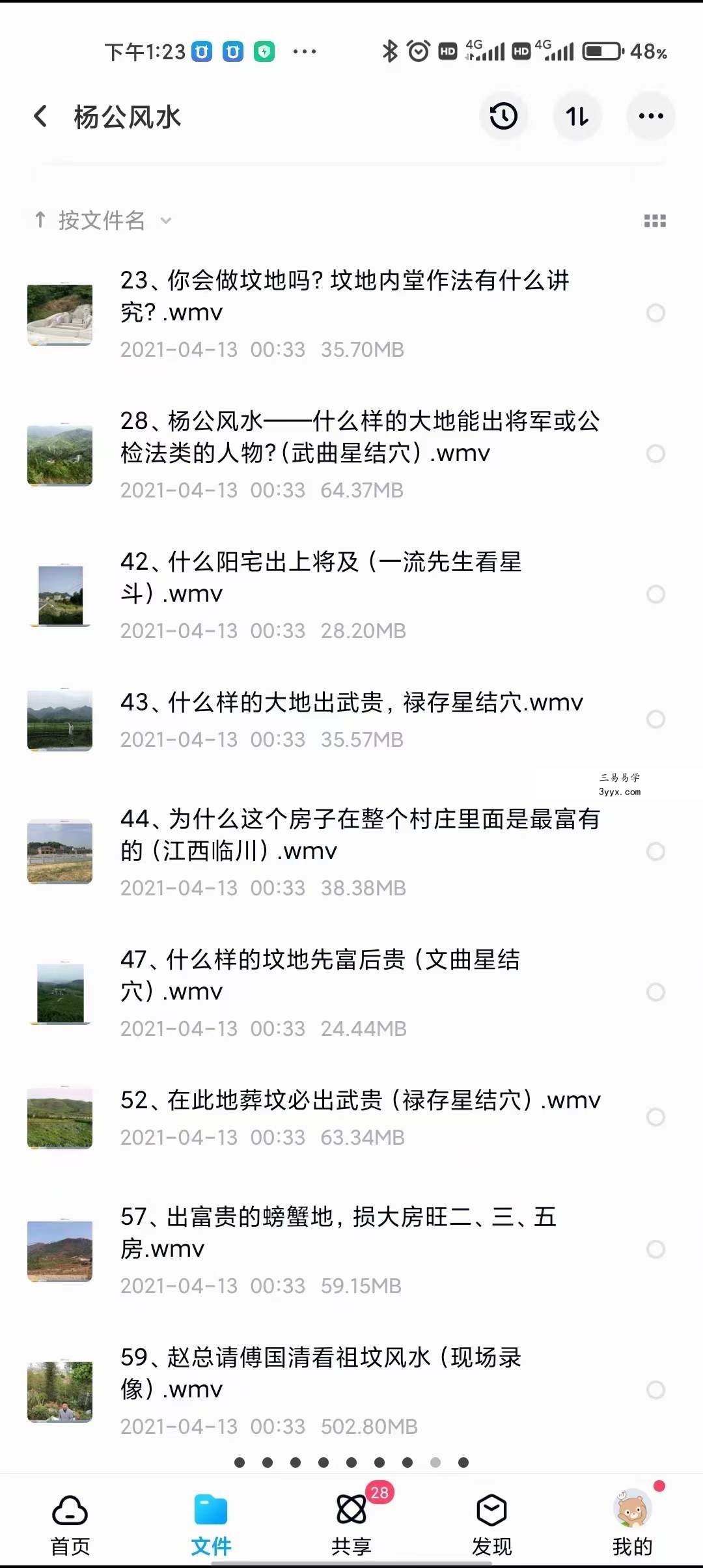 傅国清阴阳法风水城市农村杨公风水视频教程 57集 资料图片