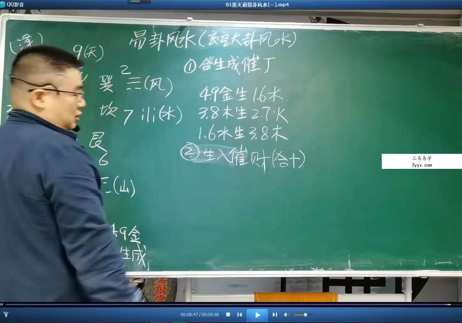 善天道易卦风水精华班视频19集 资料图片