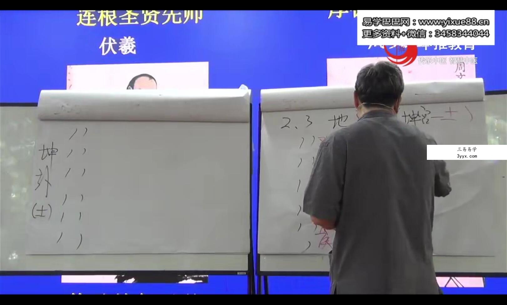 易颜 道脉传承之卦象医学临床精品班四天视频 资料图片