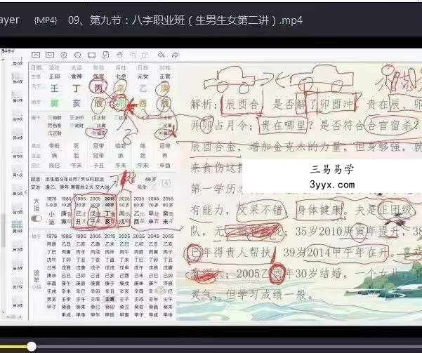 金‮门镖‬老人参体系 民间盲派八字课程48集 资料图片