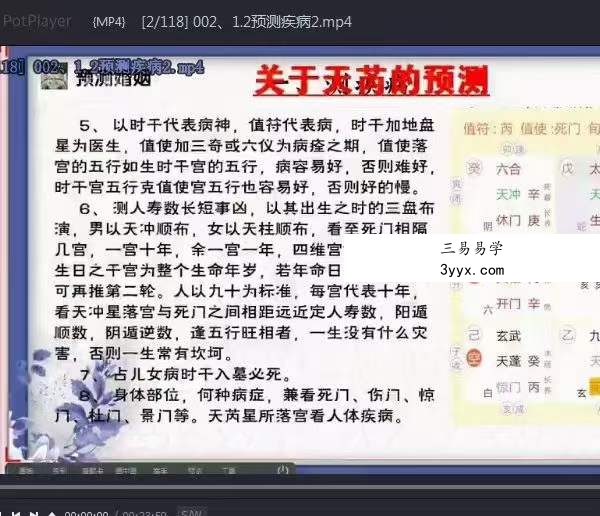 水沐青龙 古易运筹奇门遁甲中高级加强班118集 资料图片