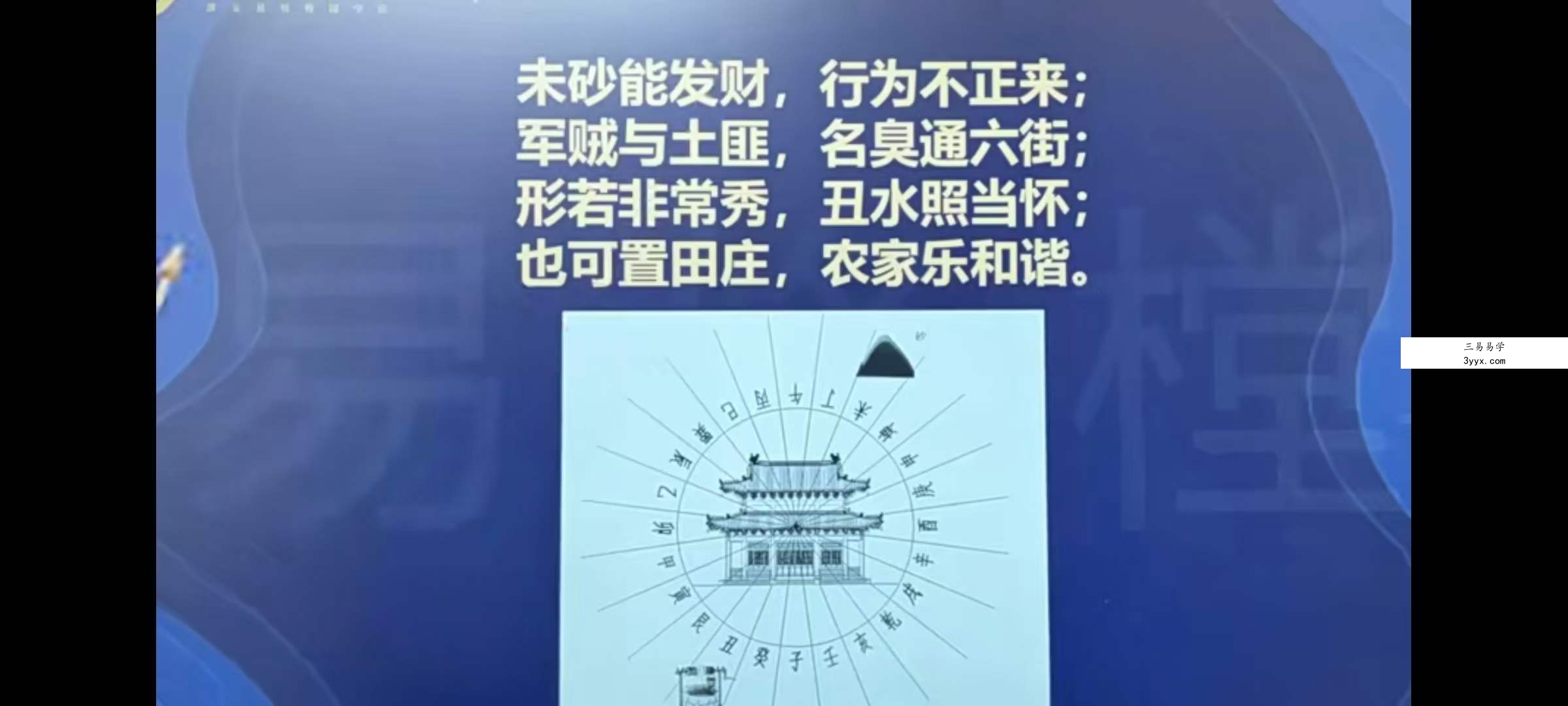 易修堂易轩老师《金锁玉关弟子班》课程视频15集 资料图片