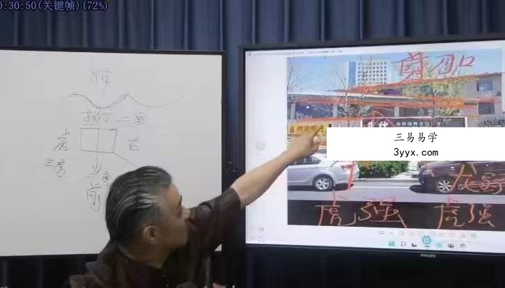 《形家长眼法》过路阴阳，风水执业班 28集 资料图片