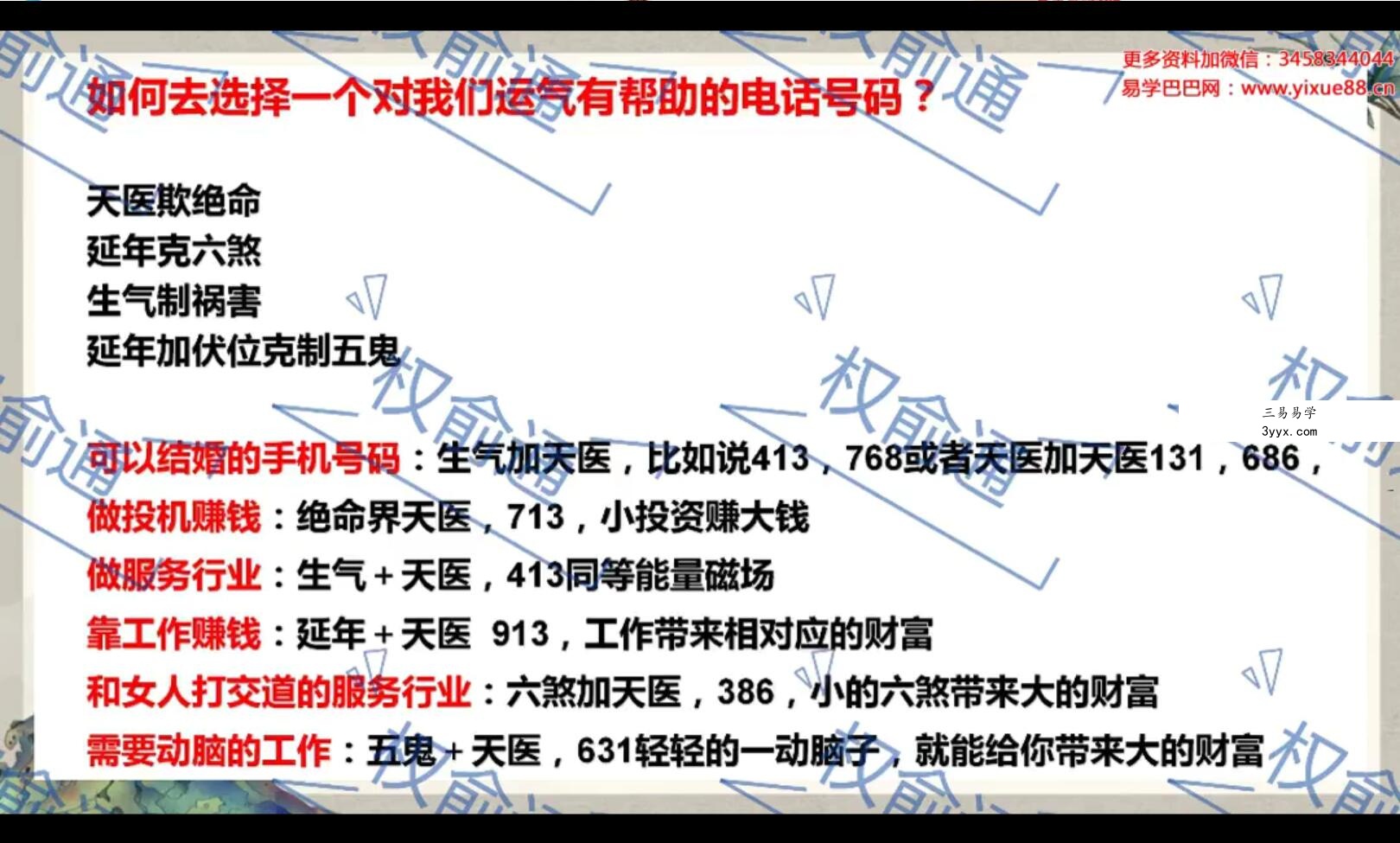 权俞通手机号码数字能量,如何选手机号码 16集 资料图片