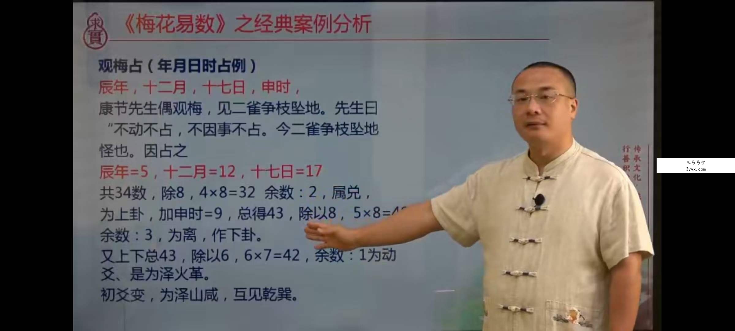 袁燊 梅花易数决策学 资料图片