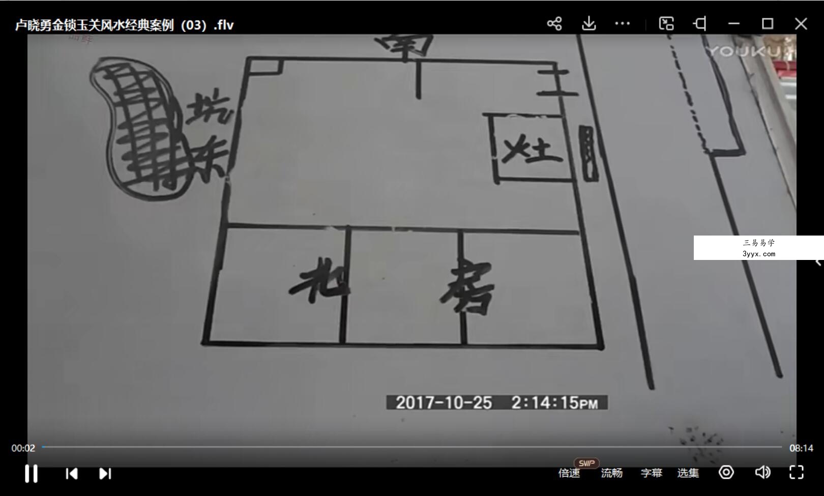 卢晓勇金锁玉关过路阴阳风水天罡砂水诀经典案例视频课程 夸克网盘下载 资料图片