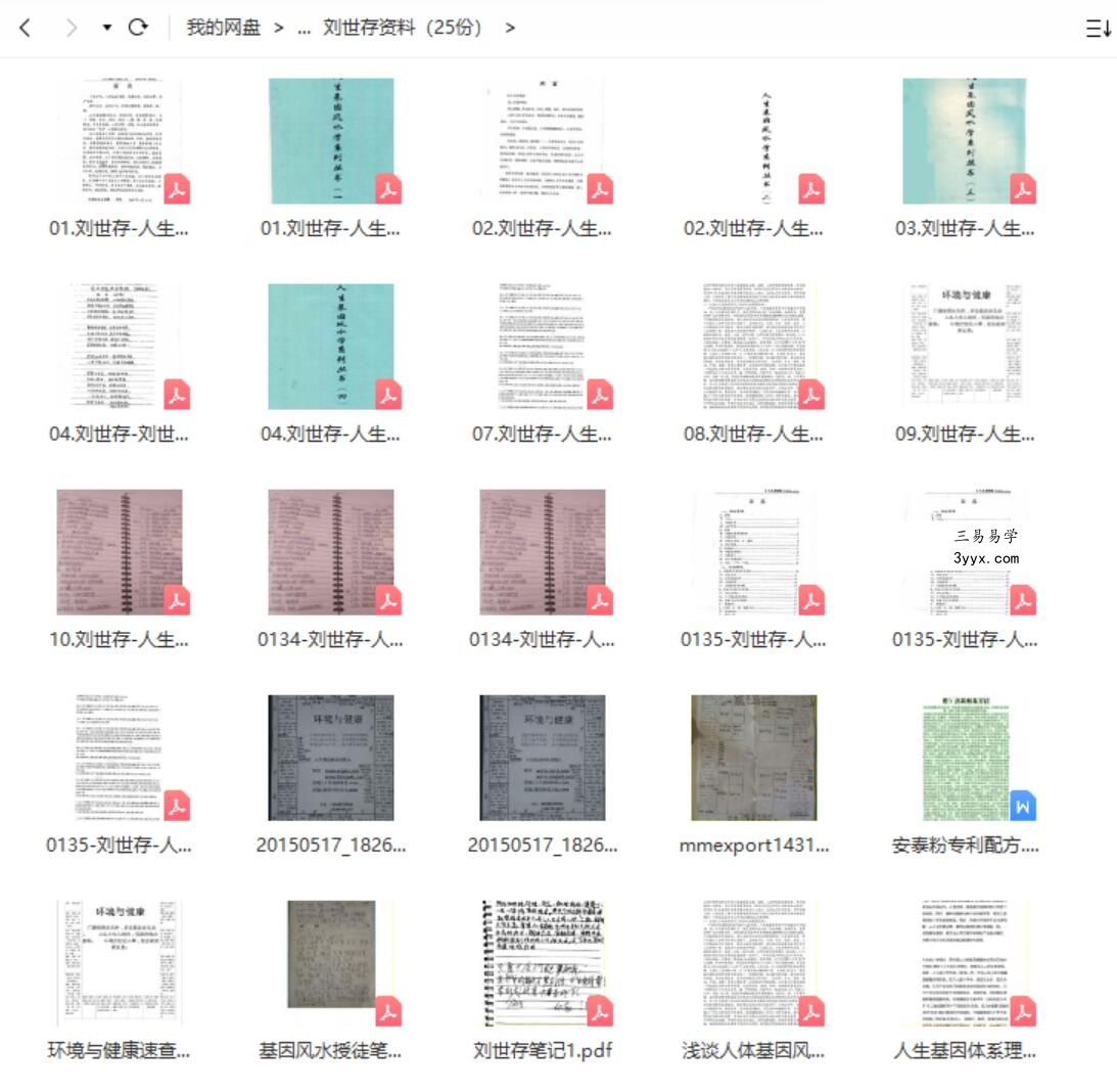 刘世存2015年阴宅阳宅风水培训班录音全集+资料合集 资料图片