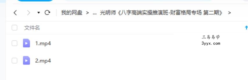 光明师《八字高端实操推演班-财富格局专场》第一期+第二期 资料图片
