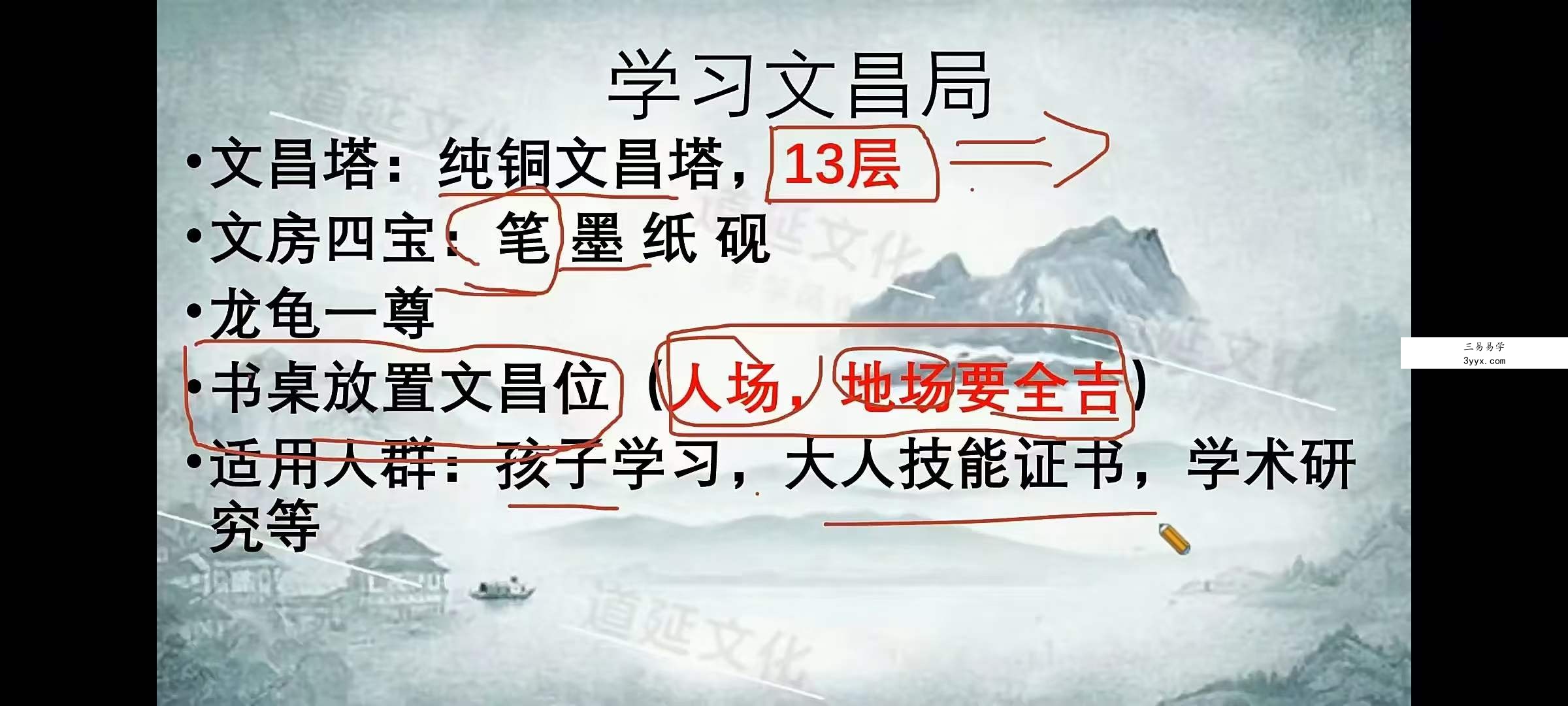 丹延老师阳宅风水课程视频40集 资料图片