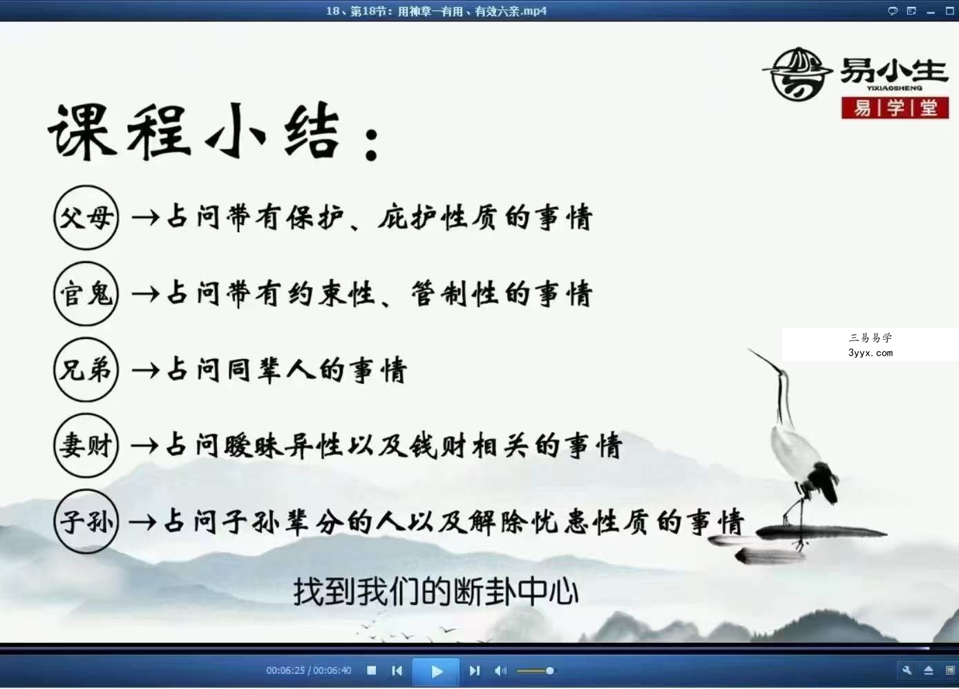 易小生增删卜易课程98集视频 资料图片