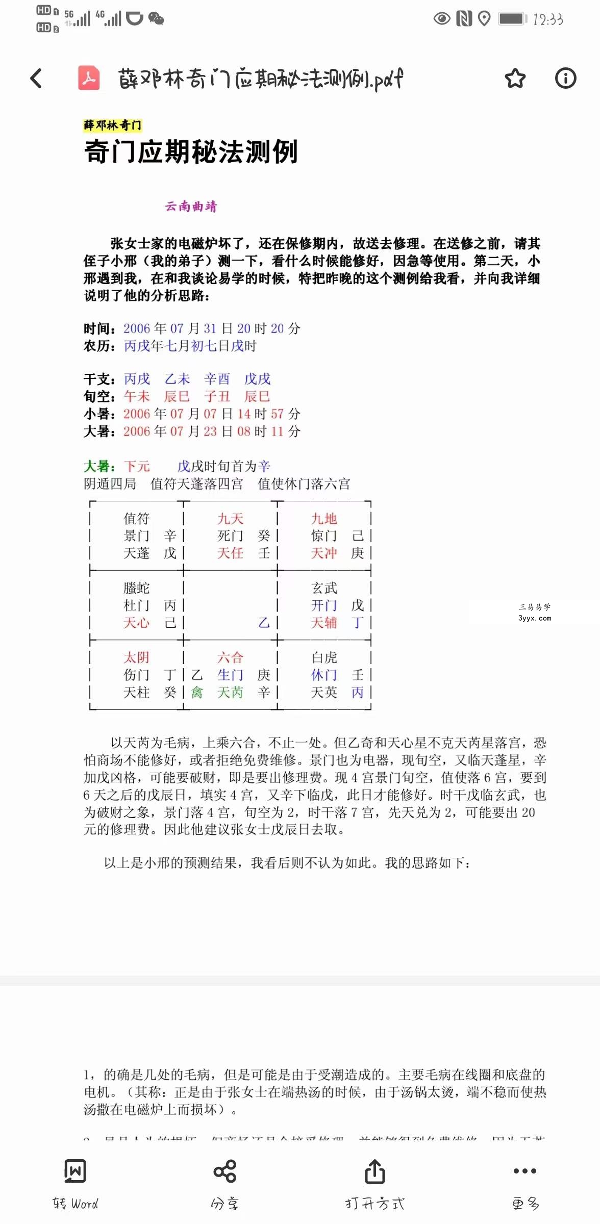 薛邓林-麟野山人高级奇门遁甲真诀教材+三式奥秘大破译+教学答疑+应期秘法 资料图片