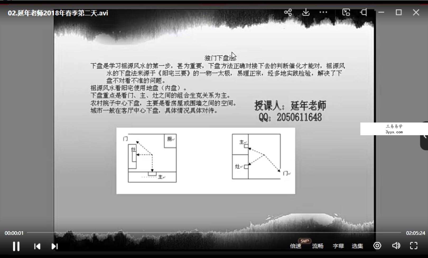 祖源风水传承延年老师视频课程最新2018版 移动云盘下载 资料图片