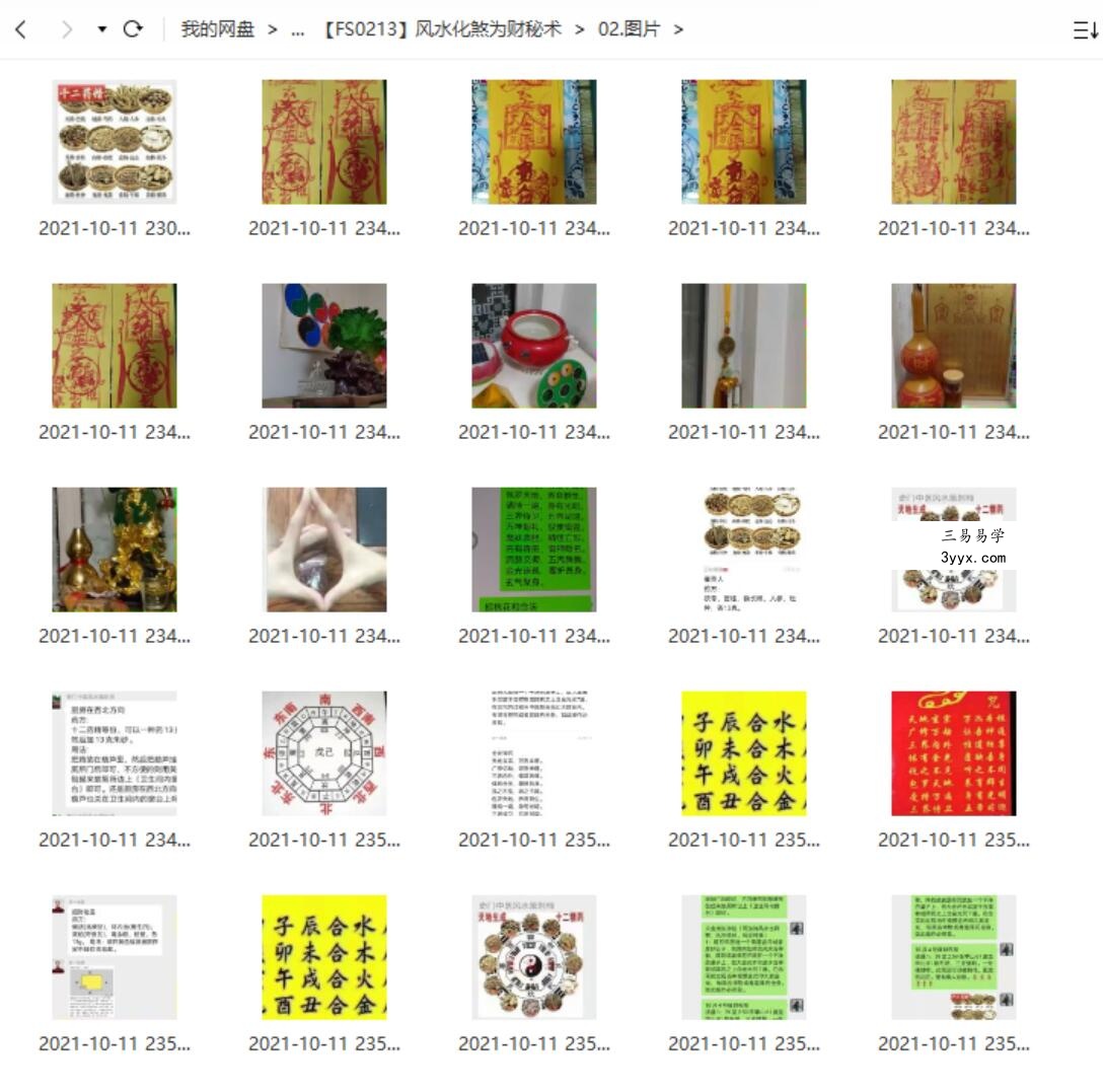 《风水化煞为财秘术》视+图 中药催财催贵化煞。两集视频加多张图片。 资料图片