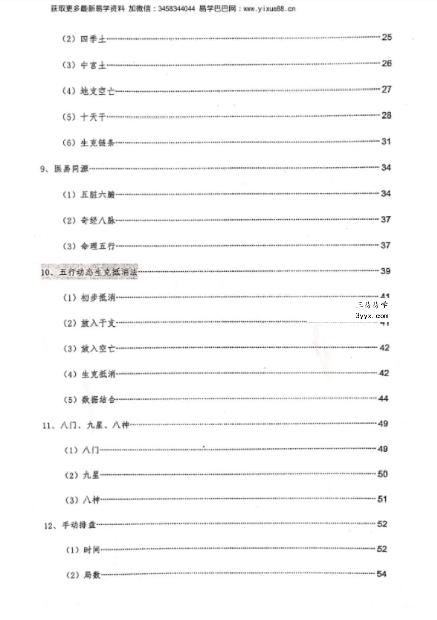 王伟光2019先天奇门遁甲总教程102页 资料图片