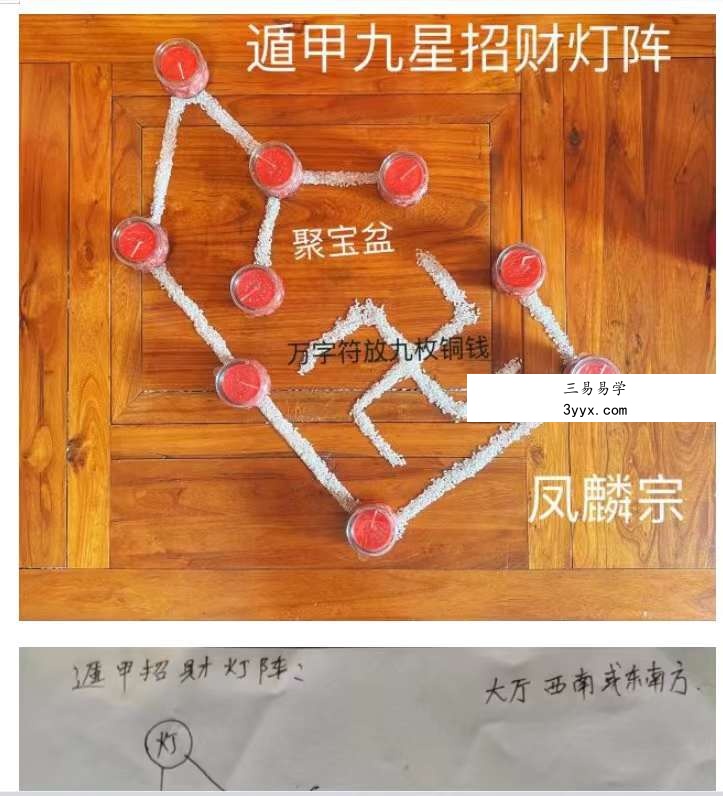 鲁东女弟子破例首传 凤麟宗《遁甲星阵秘法》讲课录音+小视频+电子文档(含符图)+笔记 夸克网盘下载 资料图片