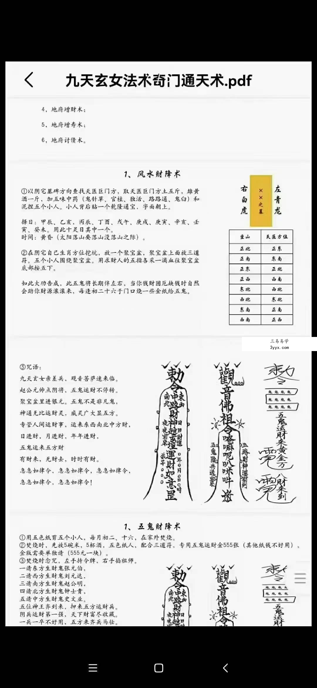 九天玄女法奇门四期 九天玄女法术奇门通天术 夸克网盘下载 资料图片