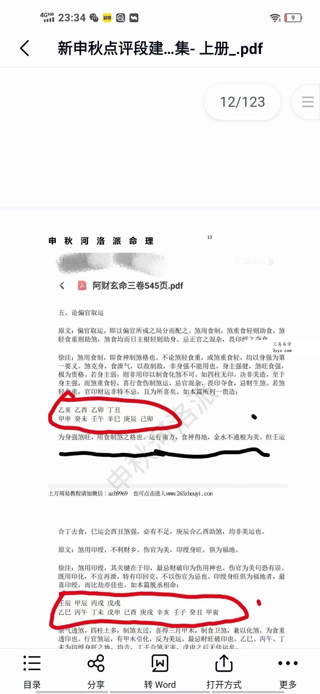河洛派命理狂人之申秋点评段建业李涵辰王庆阿财惭愧学人杨清娟蔡昔琼等多位著名大师八字命理案例集 上册 资料图片