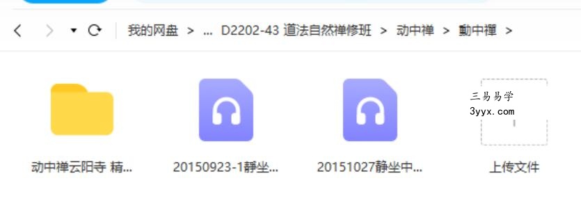 道法自然禅修班 夸克网盘下载 资料图片