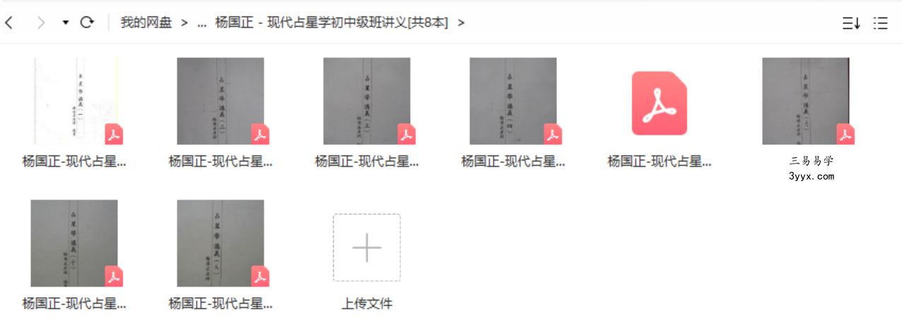 杨国正 现代占星学初中级班(共30集+9本讲义) 资料图片
