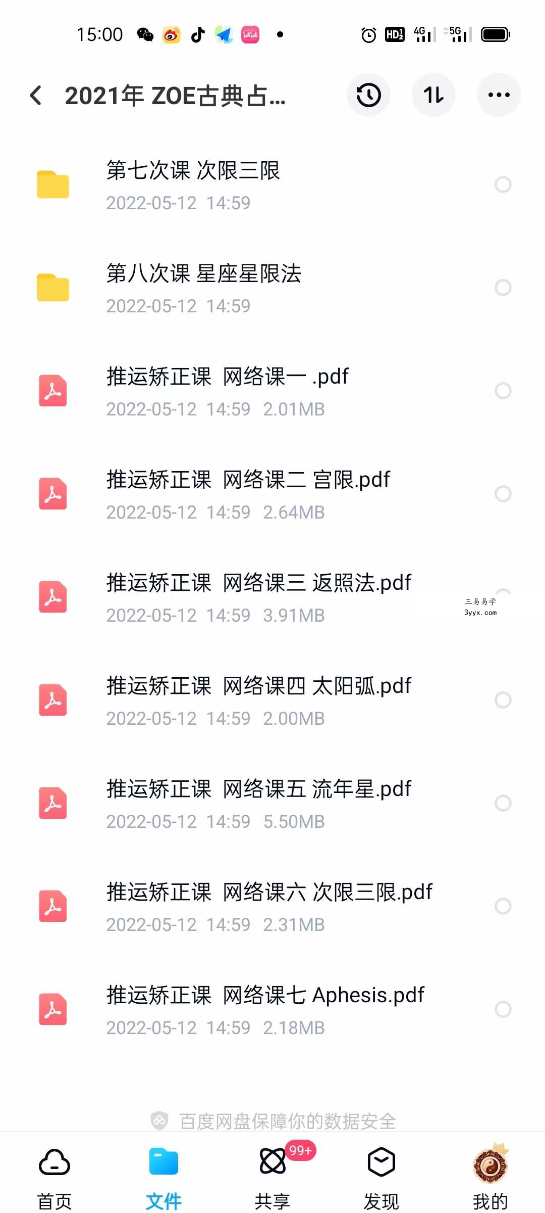 杨国正高徒占星2021年 ZOE古典占星推运课程 资料图片