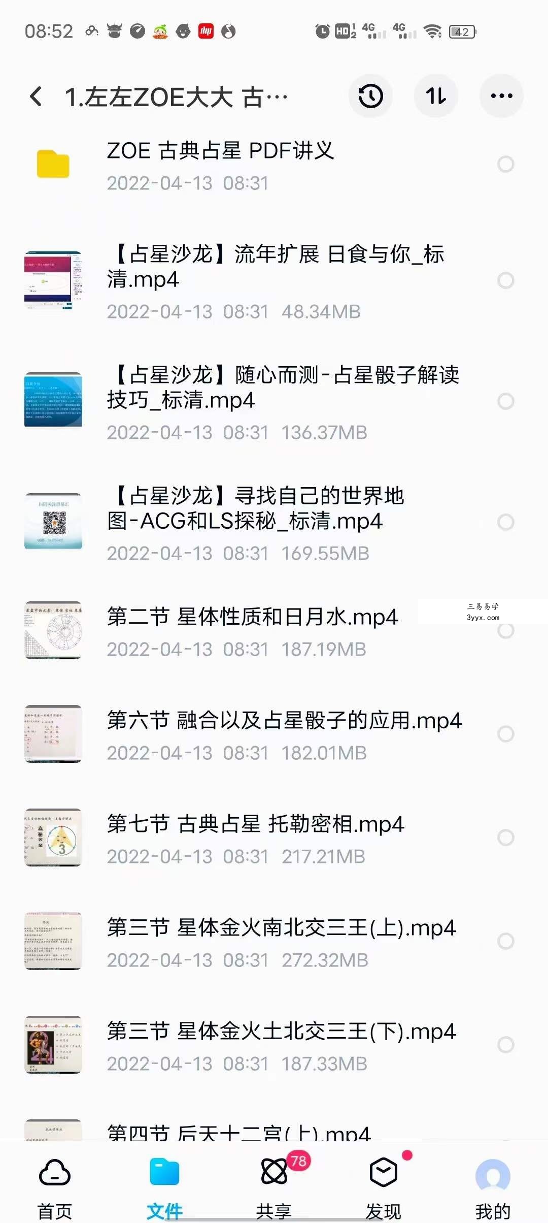 左左zoe古典占星全套合集 夸克网盘下载 资料图片
