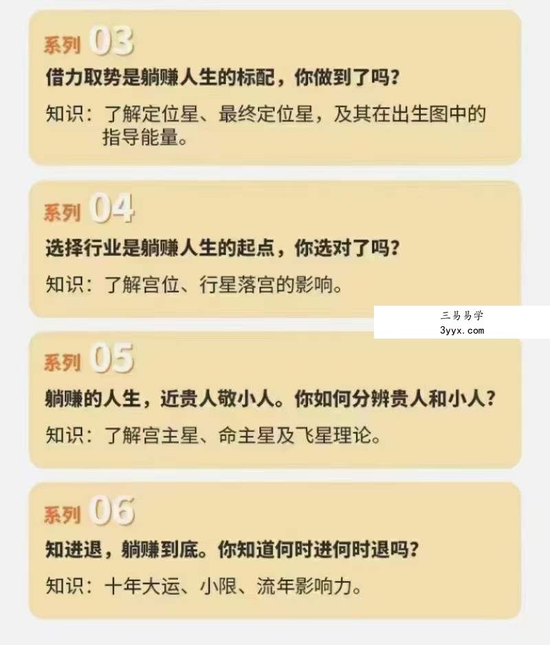 裴恩《财富占星躺赚养成课》训练营第四期 资料图片