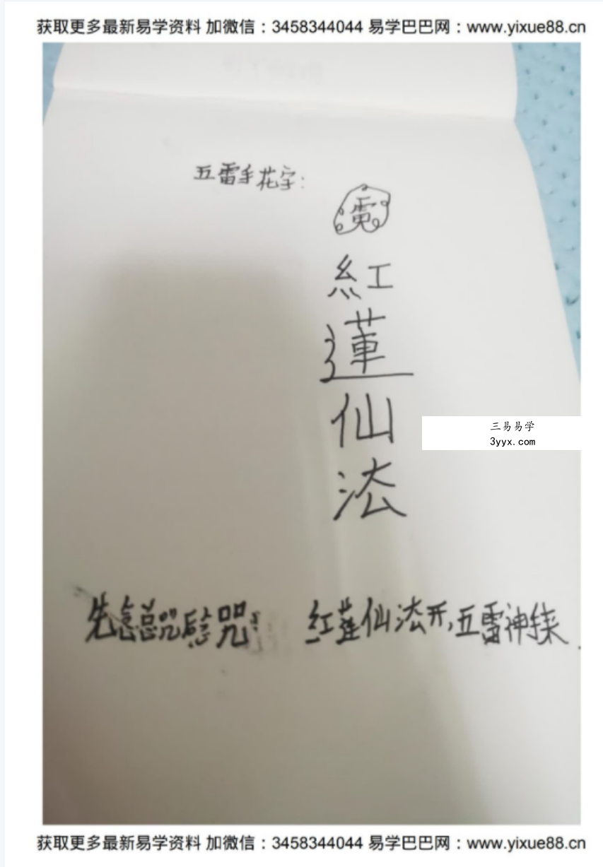 罗天 红莲十字武法(第一期)录音+文档 资料图片