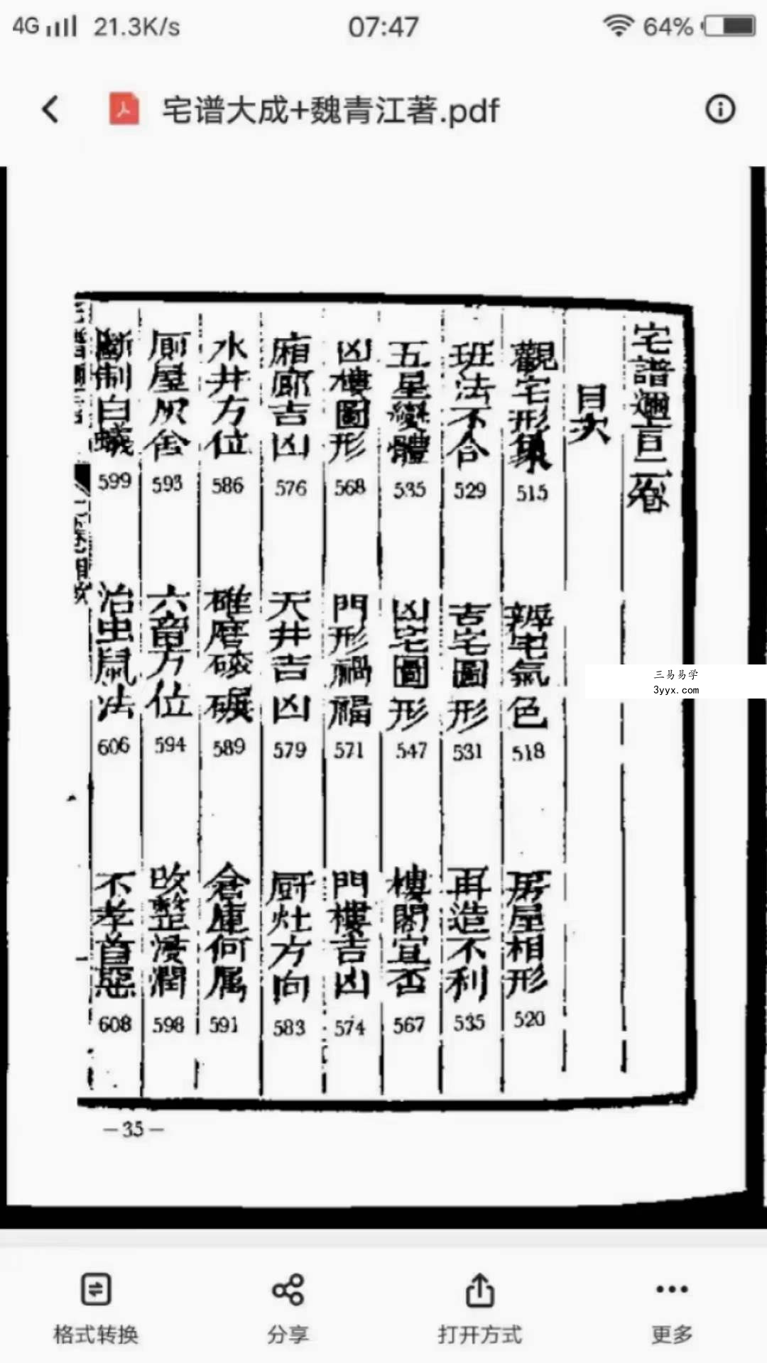 魏青江《阳宅宅谱大成》1002页 百度网盘下载 资料图片