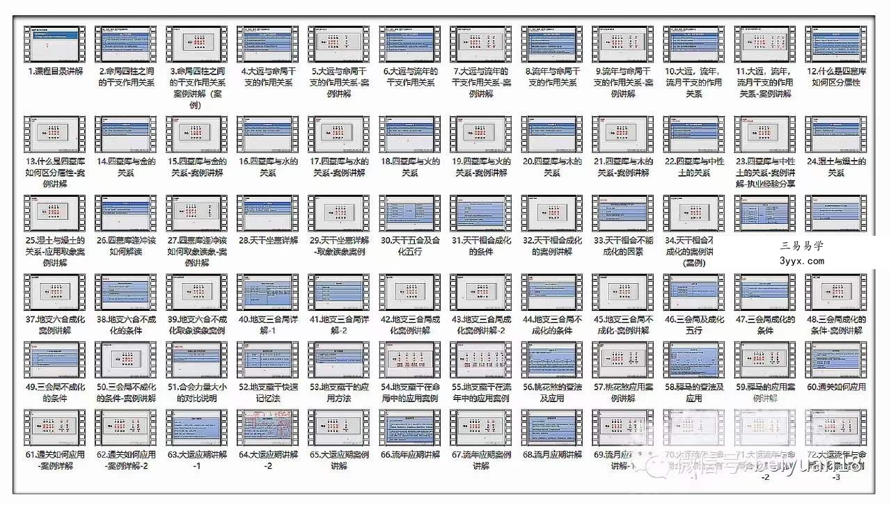 北源八字进阶深入学习四（大运流年墓库合会） 百度网盘下载 资料图片