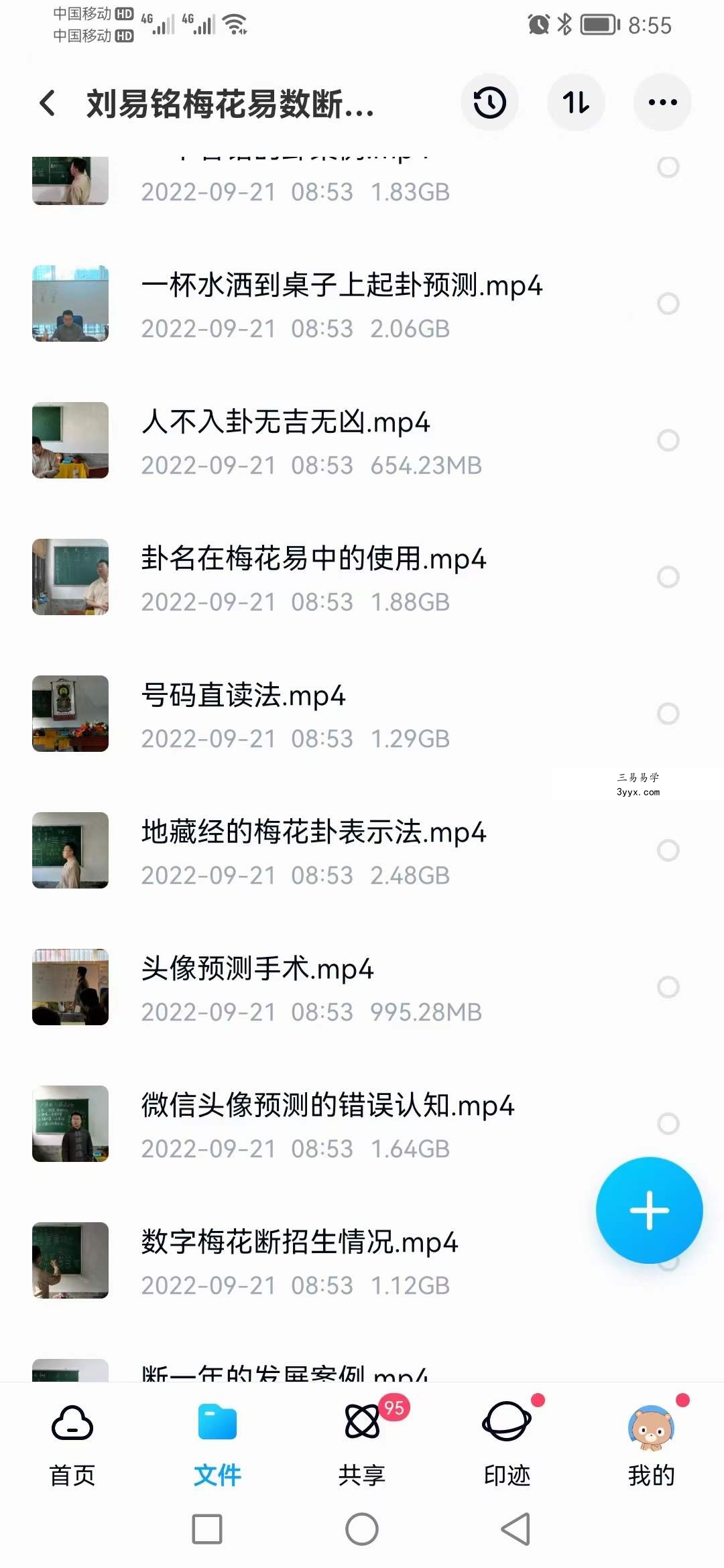 刘易铭梅花易数断卦案例 36集 百度网盘下载 资料图片