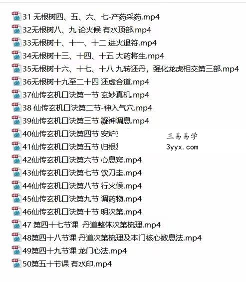 阎子龙-22级三班丹道实修班 百度网盘下载 资料图片