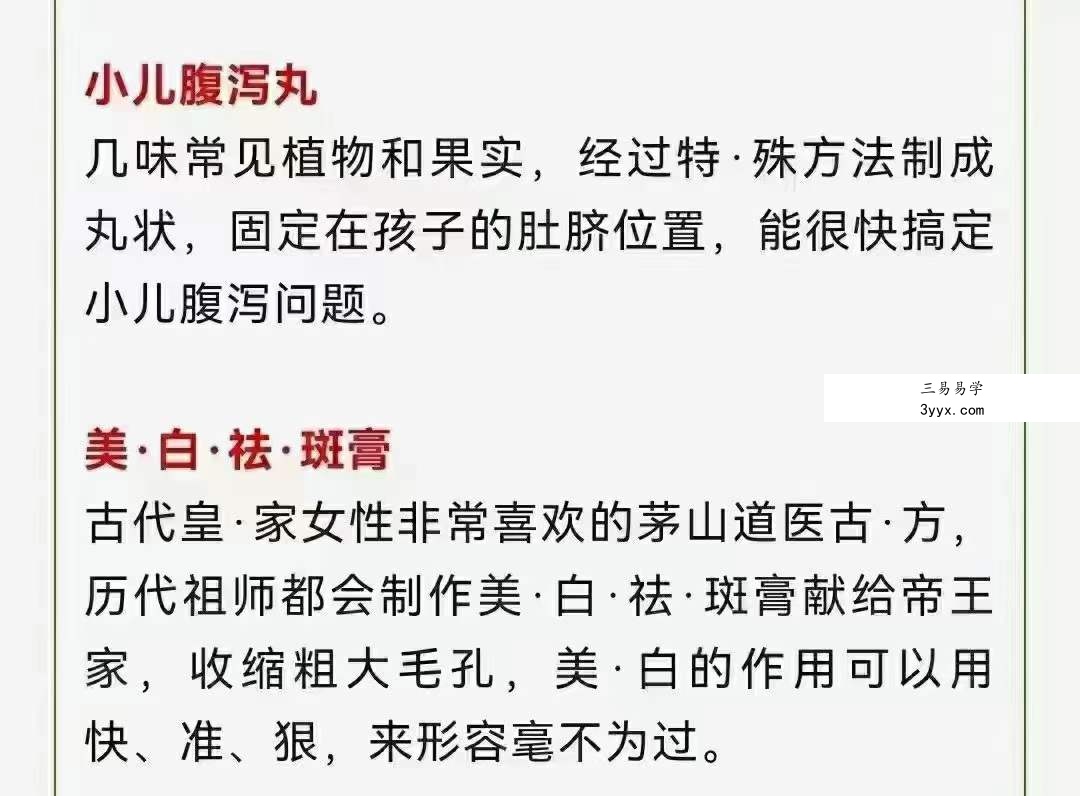 敏真道长茅山古方技法二期 百度网盘下载 资料图片