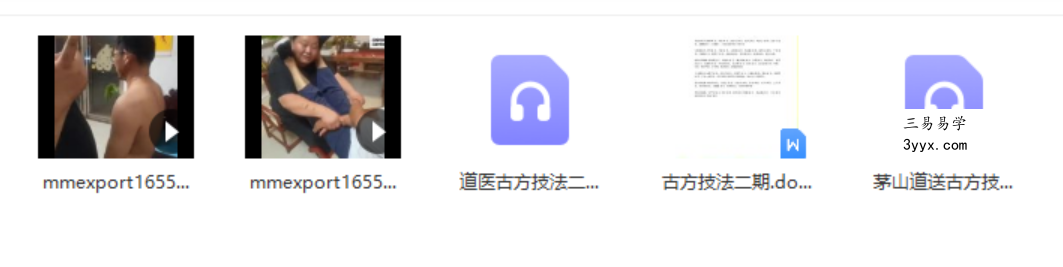 敏真道长茅山古方技法二期 百度网盘下载 资料图片